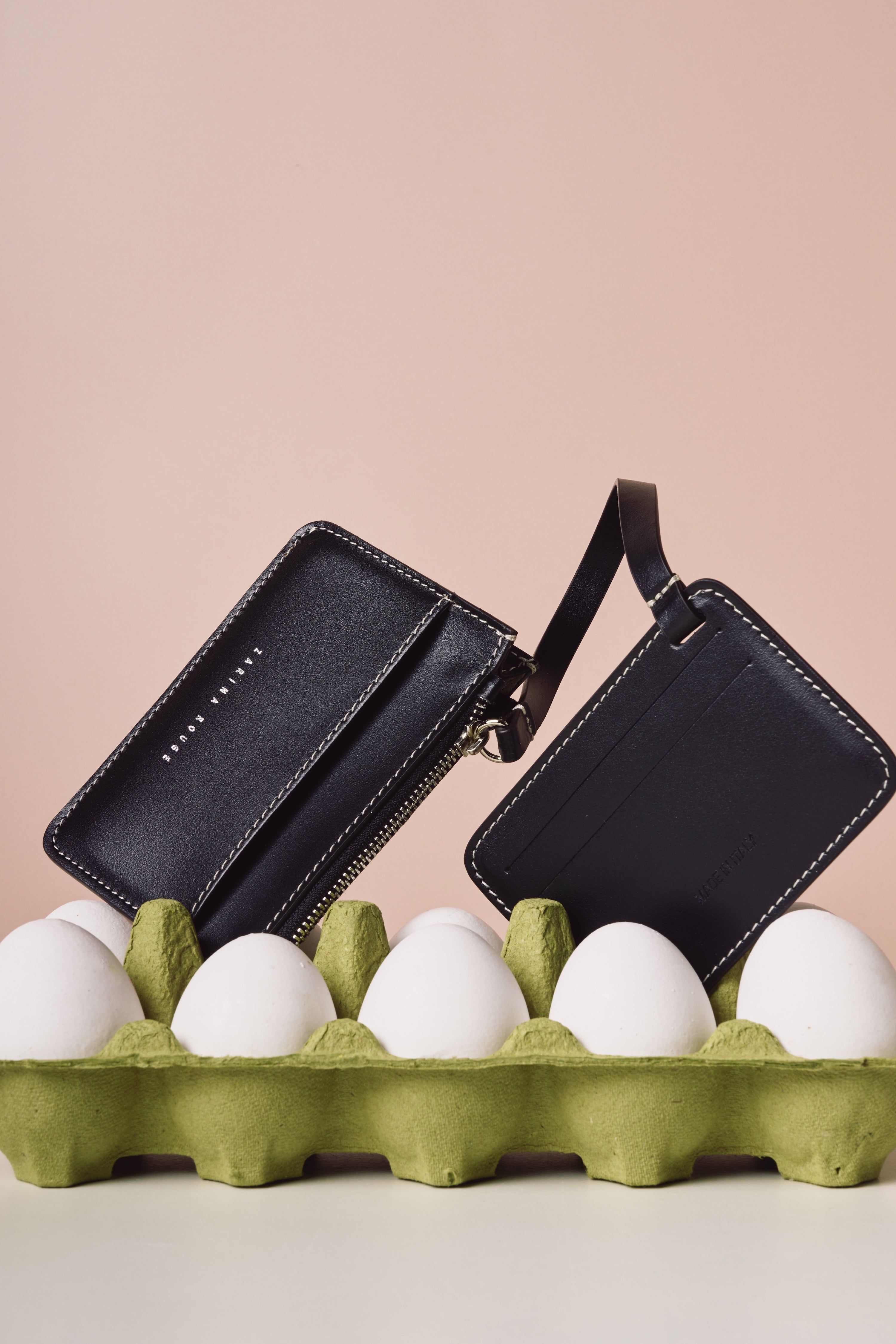 Lou Wallet in Black