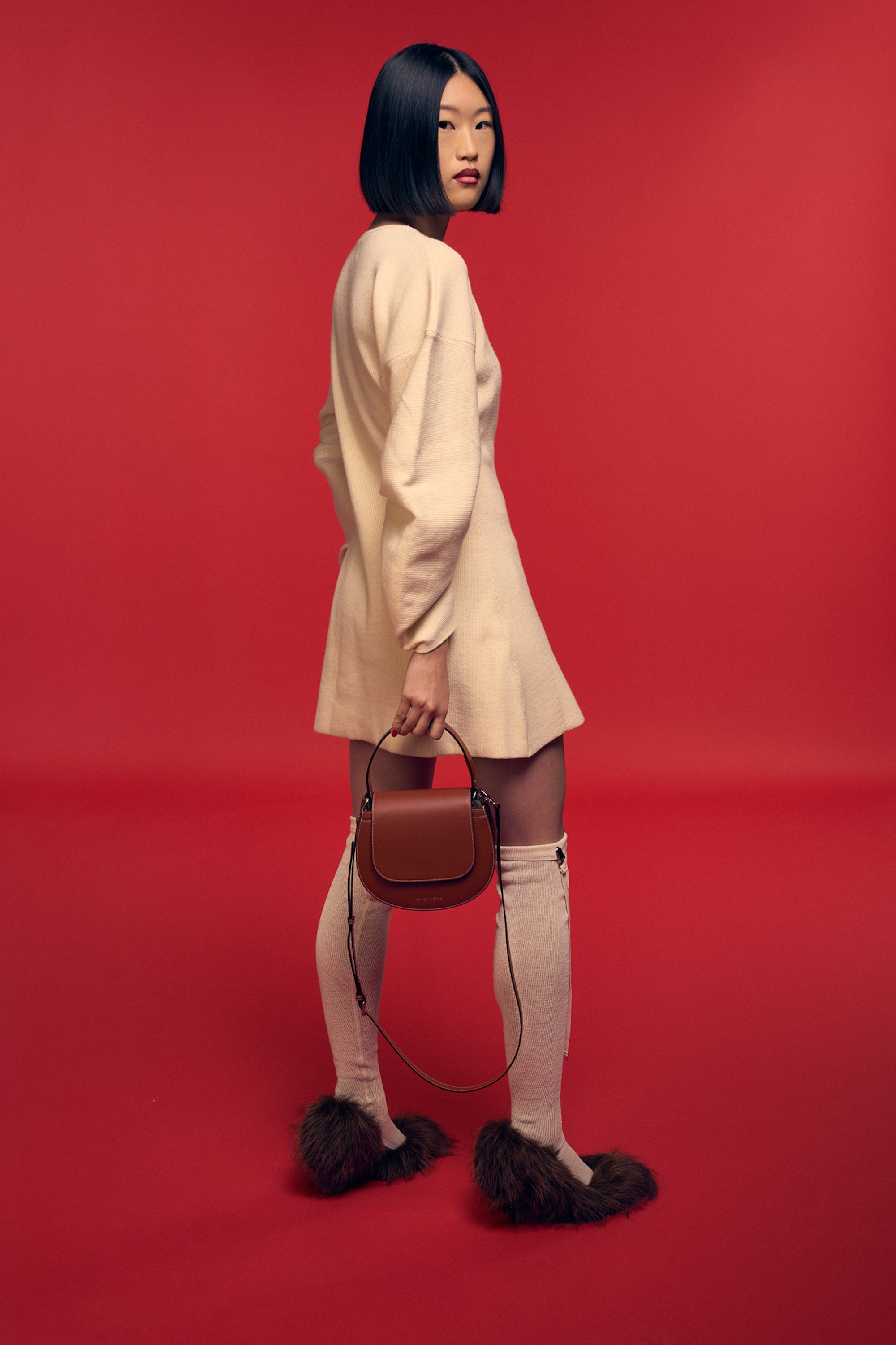 Claire in caramel